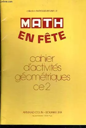 Couverture du produit · Maths en fete ce 2 cahier de l'eleve