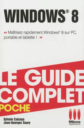 Couverture du produit · GUIDE COMPLET POCHE WINDOWS 8