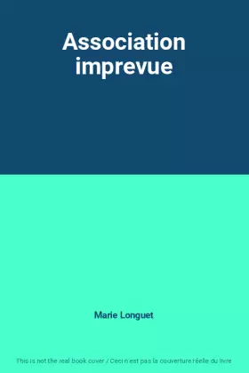 Couverture du produit · Association imprevue