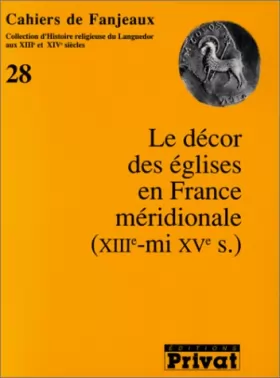 Couverture du produit · DECOR DES EGLISES EN FRANCE MERIDIONALE - FANJEAUX N28