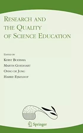 Couverture du produit · Research And the Quality of Science Education