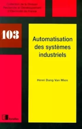 Couverture du produit · Automatisation des systèmes industriels