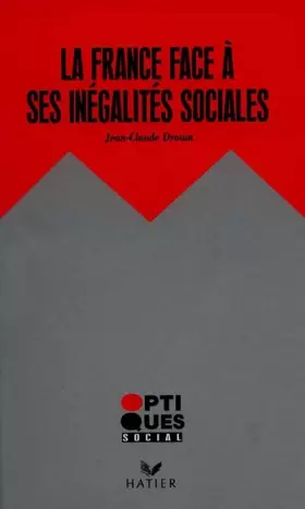 Couverture du produit · La société française face à ses inégalités