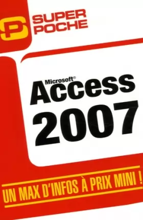 Couverture du produit · Access 2007