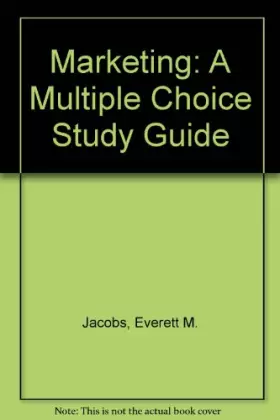 Couverture du produit · Marketing: A Multiple-Choice Study Guide