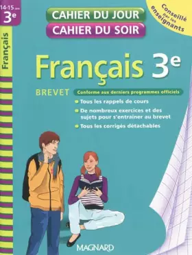 Couverture du produit · Français 3e Brevet