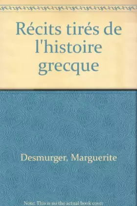 Couverture du produit · Récits tirés de l'histoire grecque