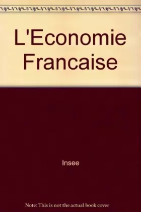 Couverture du produit · L'économie française, édition 1995 : Rapport sur les comptes de la Nation de 1994