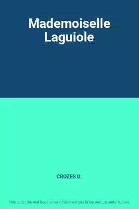 Couverture du produit · Mademoiselle Laguiole