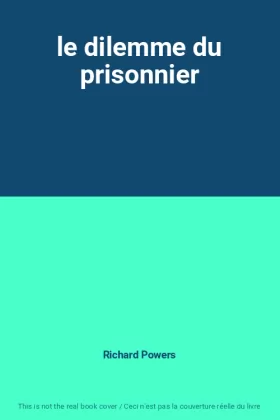 Couverture du produit · le dilemme du prisonnier