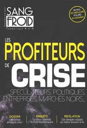 Couverture du produit · Sang-froid thématique 4: Les profiteurs de crise