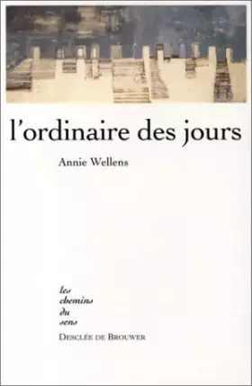 Couverture du produit · L'ordinaire des jours