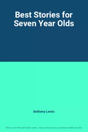 Couverture du produit · Best Stories for Seven Year Olds