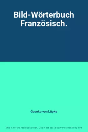 Couverture du produit · Bild-Wörterbuch Französisch.