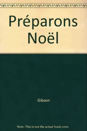 Couverture du produit · Préparons Noël
