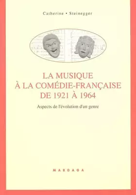 Couverture du produit · MUSIQUE A LA COMEDIE FRANCAISE 1921 A 1964