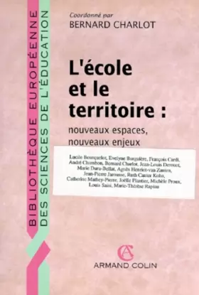 Couverture du produit · ECOLE ET LE TERRITOIRE    (Ancienne Edition)