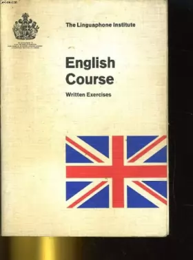 Couverture du produit · English course, written exercices