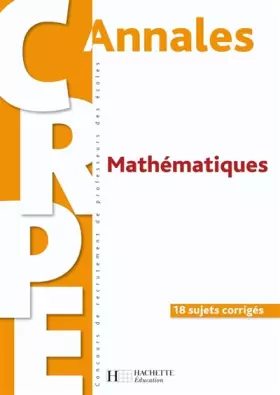 Couverture du produit · Annales Mathématiques