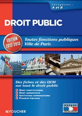 Couverture du produit · Droit public Catégories A et B. Edition 2012-2013