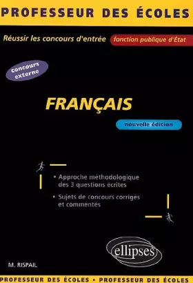 Couverture du produit · Français : Préparation au concours de recrutement des professeurs des écoles