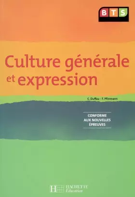 Couverture du produit · Culture générale et expression BTS
