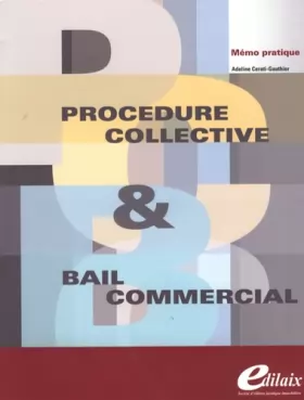 Couverture du produit · Procédure collective et bail commercial
