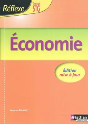 Couverture du produit · Économie - Terminale STG