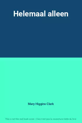 Couverture du produit · Helemaal alleen