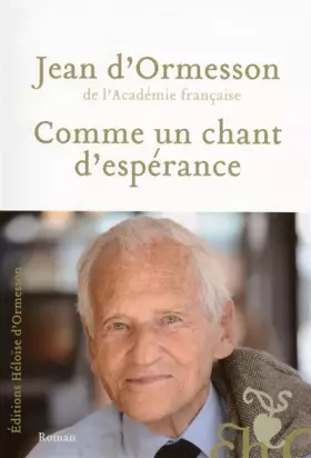 Couverture du produit · Comme un chant d'espérance