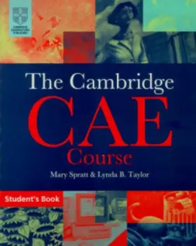 Couverture du produit · The Cambridge Certificate of Advanced English Course Student's Book