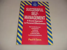 Couverture du produit · Successful Self Management: A Sound Approach to Personal Effectiveness