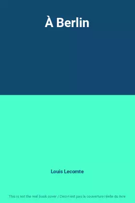 Couverture du produit · À Berlin