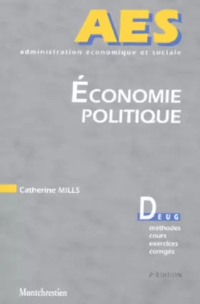 Couverture du produit · Economie politique, 2e édition
