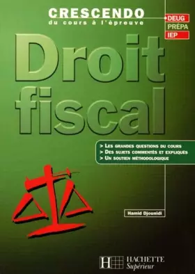 Couverture du produit · Droit fiscal - Livre de l'élève - Edition 2001