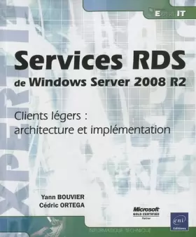 Couverture du produit · Services RDS de Windows Server 2008 R2 - Clients légers : architecture et implémentation