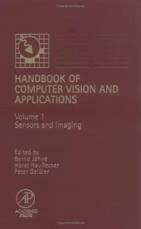 Couverture du produit · Handbook of Computer Vision and Applications