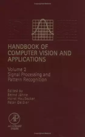 Couverture du produit · Handbook of Computer Vision and Applications