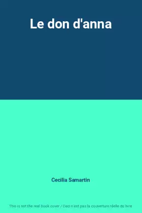 Couverture du produit · Le don d'anna