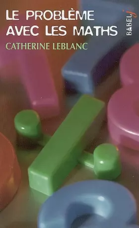 Couverture du produit · Le problème avec les maths