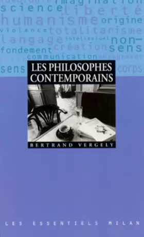 Couverture du produit · Les philosophes contemporains