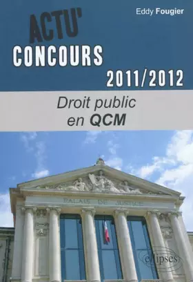 Couverture du produit · Droit public en QCM 2011-2012