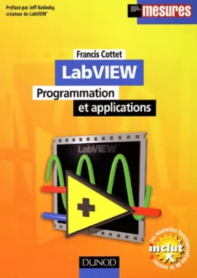 Couverture du produit · LabVIEW : Programmation et applications