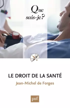 Couverture du produit · Le droit de la santé