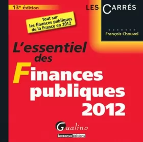 Couverture du produit · L'essentiel des Finances publiques 2012