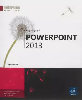 Couverture du produit · PowerPoint 2013