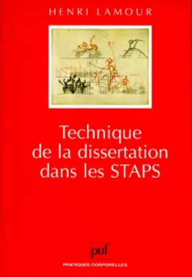 Couverture du produit · Technique de la dissertation dans les STAPS