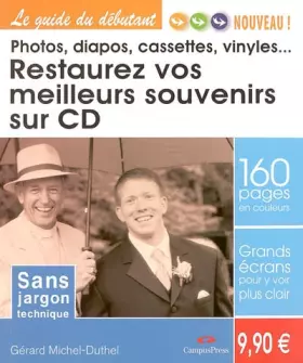 Couverture du produit · Numérisez vos photos, diapos et disques sur CD