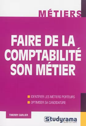 Couverture du produit · Faire de la comptabilité son métier