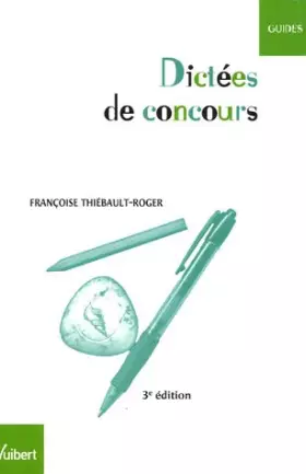 Couverture du produit · Dictées de concours
